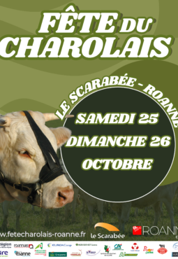 affiche fête du charolais